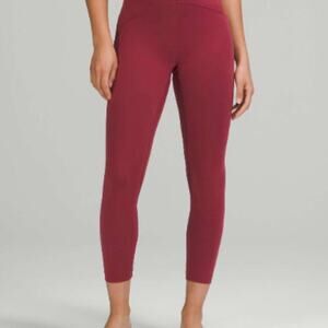 Lululemon Instill High-Rise Tight Mulled Wine/Cranberry Red Size 20
